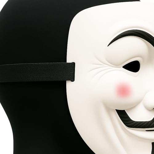 Hacker Style Mask for Cosplay & Costume – Universal Fit