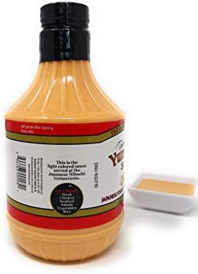 Terry Ho's Yum Yum Sauce Bundle - The Original Japanese Steak/Chicken/Shrimp/Rice Sauce and a Hibachi Restaurant Cup - The Best Pink Sauce in the Biggest Bottle Ever (32 oz)