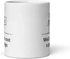 Teegarb Letter Blanket Funny Well Thats Not A Good Sign Mug Ceramic 11 oz Sarcastic Joke Gift For Mom Women Quote Mug Humor Gag Mugs Women Sayings Sarcasm Funny Sign Stick