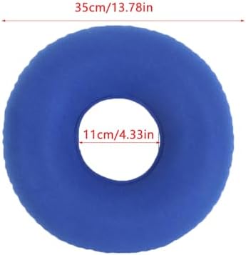 Inflatable Seat Cushions Inflatable Hemorrhoid Pillows Breathable Donut Pillow for Tailbone Pain Bed Sores Office Chair Computer Desk Chair Wheelchair Postpartum Car Seat Travel Airplane