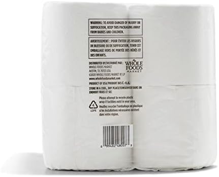 365 by Whole Foods Market, 100% Recycled Bath Tissue, Ultra-Strong, 260 Sheets per Roll, 12 Count