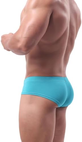 Men's Seamless Front Briefs Sexy Cheeky Underwear Low Rise Men modal Under Panties