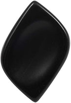 mookaitedecor Black Obsidian Thumb Worry Stone, Pocket Palm Stones Crystal Healing Reiki Stress Relief Pack of 4, Rhombus