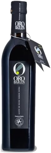 Oro Bailen Reserva Familiar Picual Cold Extracted Extra Virgin Olive Oil from Spain - 0.5 Liter / 16.9 Ounce