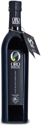 Oro Bailen Reserva Familiar Picual Cold Extracted Extra Virgin Olive Oil from Spain - 0.5 Liter / 16.9 Ounce