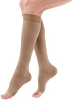 Medi Duomed Advantage Soft Opaque Open Toe Knee Highs 15 20 mmHg Standard