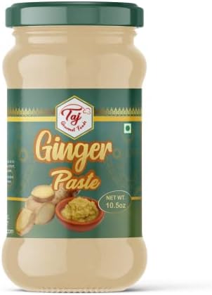 TAJ Ginger Paste, Fresh Ginger Cooking Paste | 300g