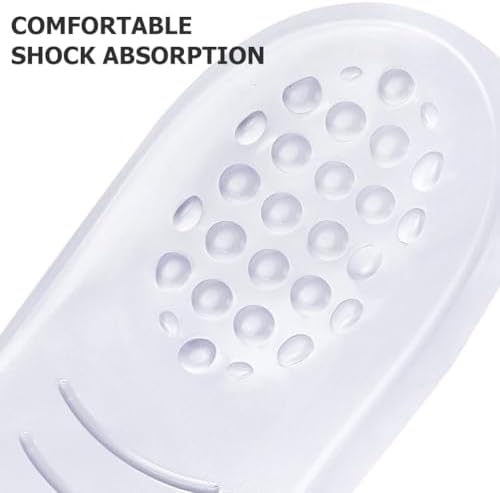 4Pairs Heel Pads for Women Shockproof Self-Adhesive Cushions for High Heels Sneakers More Comfortable Gel Inserts Prevent Foot