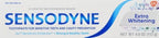 Sensodyne Extra Whitening Toothpaste for Sensitive Teeth, Cavity Prevention and Sensitive Teeth Whitening - 4 Ounces