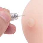 4X 3D Tattoo Areola Practicing Skin Silicone Fake Breasts Chest Pleural Practice Mould for Beginners Permanent Makeup