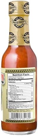 Marie Sharp’s Smoked Habanero Pepper Sauce, 10 oz – Belizean Hot Sauce with Bold Smoke & Heat – All-Natural, Gluten-Free (Pack of 3)