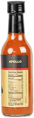 Hot Ones The Last Dab Apollo Hot Sauce Made With Natural Ingredients & Extra Hot Flavors, The Only Hot Sauce In The World Made With The Apollo Pepper, 5 fl oz Bottle (1-Pack)