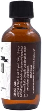 Taconic Shave Premium All Natural Beard Oil - 2 Ounce bottle - Bay Rum