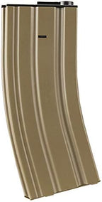 AirSoft 120rd M4 Mid-Cap Gun AEG Lancer Tactical Magazine Tan LT-01T-MIDMAG-G2