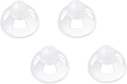 TopHomer 4 Pcs Hearing Aid Open Domes Ear Tips Soft Silicone Open Hearing Aid Accessories Washable and Antistatic Re-usable(M)