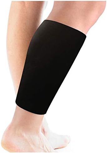 Neoprene Calf/Shin Support, Size M, Black, Unisex