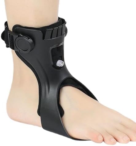 Drop Foot Brace, Foot Drop Stabilizer Brace, Adjustable Ankle Foot Orthosis Support With Inflatable Air-bags, Lightweight Ankle Brace Stabilizer For Shoes Compatibility