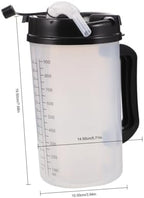 Elderly Sippy Cup with Straw and Lid, Non-spill Drinking Tumbler for Bedridden Adults, Spill-proof Nursing Care Cup for Disabled Seniors in Hospital and Home Use