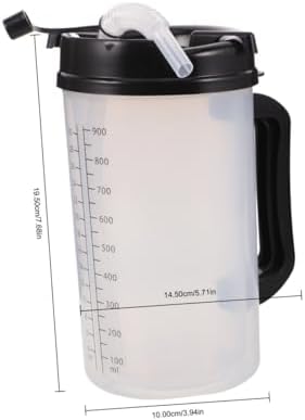 Elderly Sippy Cup with Straw and Lid, Non-spill Drinking Tumbler for Bedridden Adults, Spill-proof Nursing Care Cup for Disabled Seniors in Hospital and Home Use