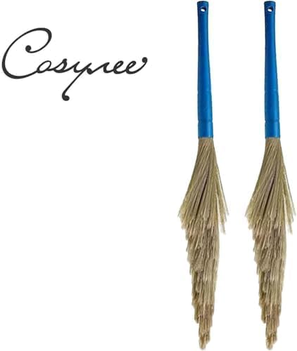 Cosynee Galla No Dust Floor Broom (Freedom from New Broom Dust- Busan), 2 Count