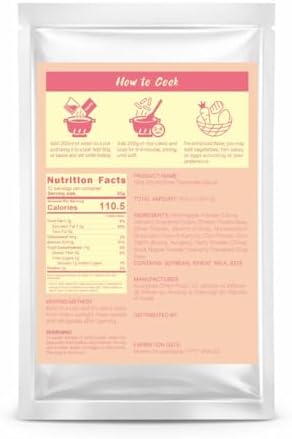 Nice Witch's Secret Recipe Korean Rose Tteokbokki Powder Sauce 12 servings – Perfect for Sweet and Spicy Rice Cake Dishes, Easy and Quick to Make, 10.6 oz (300g) / 로제 떡볶이 소스