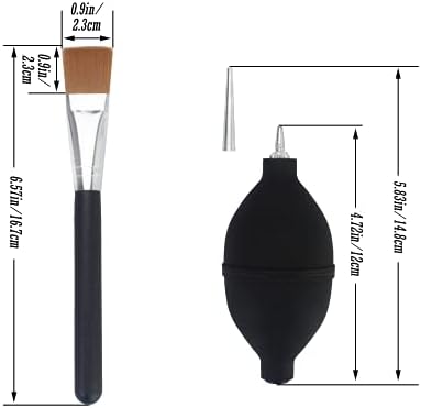GiantBee Statue Cleaning Kit, Anti-Static Brush, Professional Model Cleaning Brush, Soft Cleaning Kit, Model Dusting Brush for Statues, Collectible Figurine Cleaning Kit