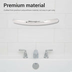 Shower Grab Bar Anti Slip Stainless Steel Bathroom Safety Handle for Seniors Bathtub Shower SPA 11.42x1.18 Inch Durable Rustproof Sturdy Easy Install