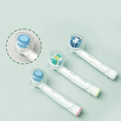 5 Pcs Toothbrush Head Covers for Oral-B iO Series Hygienic Dust Protection Caps for Electric Brush Heads Travel-Friendly