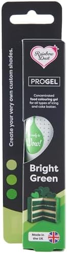 Rainbow Dust ProGel® Concentrated Paste Food Colouring - Bright Green