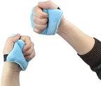 rainbowstar 1 Pair Palm Protector with Finger Separators for Contracture Prevention Pad Comfortable Hand Cushion