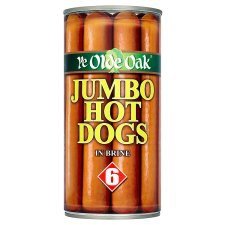 6 Jumbo Hot Dogs 560G