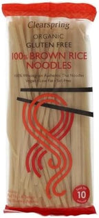 CLEARSPRING Organic Thin Brown Rice Noodles, 200 GR
