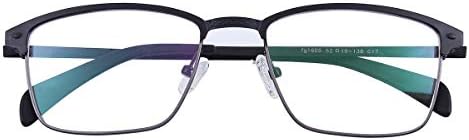 Lightweight Metal Black Bifocal Reading Glasses +3.00 D Shape Bifocals with line Bifocal Readers Spectacles