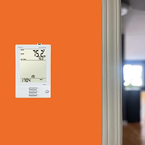 WarmAll White UDG Electric Radiant Floor Heating Programmable Thermostat with Floor Sensor Included