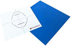 Cranberry USA CR8166NS Smart Dam, Latex Powder-Free, Unscented, Blue, 6" x 6" Size, Pack of 36