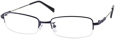 Computer Reading Glasses Mens Womens Half Rim +4.00 Blue Radiation Protection Readers