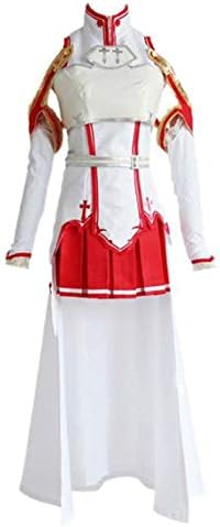 Cosplay Life Sword Art Online Asuna Yuuki Cosplay Costume SOA Halloween Outfit For Unisex Adult