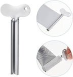 Dimeho Toothpaste Squeezer, 6 Pcs Metal Tube Squeezer Keys Tube Roller Stainless Steel Toothpaste Tube Squeezers Dispenser Tube Wringer Key for Toothpaste Cosmetic Hair Dye Paint Squeezer (A + B)