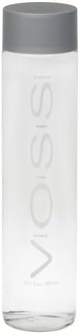 Voss Artesian Water (Still) Glass Bottles, 27.1-Ounce (Pack of 6)