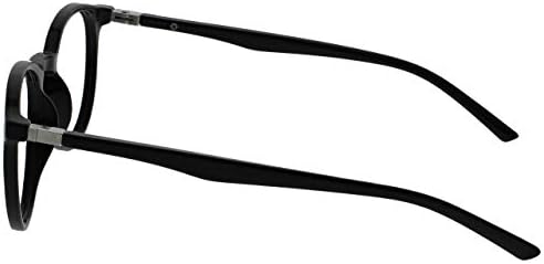 OPULIZE MET Blue Light Blocking Reading Glasses for Women Men, Slim Round Frame with Scratch Resistant and Spring Hinges, Computer Glasses with Anti-Reflective, Black,Brown,Purple +2.5 (Pack of 3)