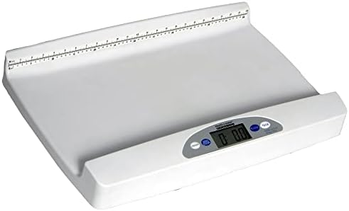 Health o Meter 553Kl Digital Portable Pediatric Baby Scale with Extra-Wide Tray, 44 Lb X 0.5 Oz