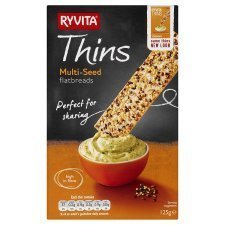 Ryvita Multi Seed Thins 125g by Ryvita