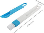 E-outstanding Window Groove Cleaning Brush 2PCS Window Track Door Groove Corner Detachable Brush with Dustpan Screen Keyboard Cleaner Cleaning Tools