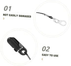 1set Hearing Aid Accessories Lost Rope for Audiophones Lanyard Clip Hearing Amplifier Security Clip