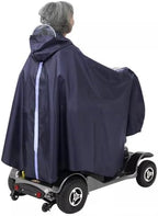 Elderly Four-Wheeled Electric Mobility Scooter Raincoat, Mobility Scooter rain Cover, rain and Snow Protection