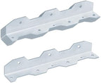 8 PCS 10-1/4" Staircase Angle Bracket, 12-Gauge Heavy-Duty Stair Stringers Angle Connector for Deck, StairTread