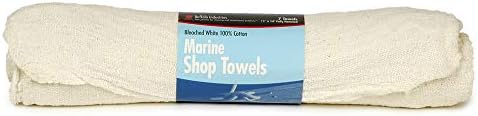Buffalo Industries (62023) 14" x 14" Marine Shop Towel, (Pack of 7)
