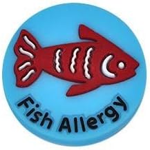 Fish Allergy Charm for Allerbling Bracelet