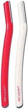 Revlon Face Defuzzers, High Precision Hair Removal and Dermaplaning Blade, Smooth Skin, Made with Stainless Steel, 2 Count