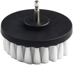 Electric Drill Brush Attachment, 4-Inch Soft Bristle Cleaning Tool for Carpet, Tile, Leather Upholstery, Compatible with All Cordless Drills and Drivers